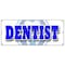 Signmission DENTIST BANNER SIGN dental false teeth no appointment cleaning dds B-96 Dentist - alternate 1